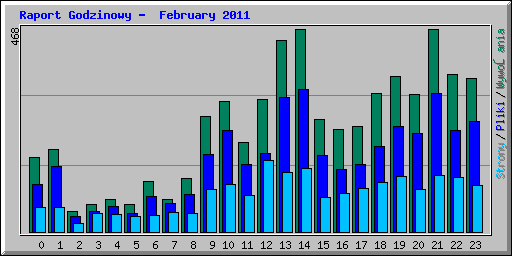 Raport Godzinowy -  February 2011